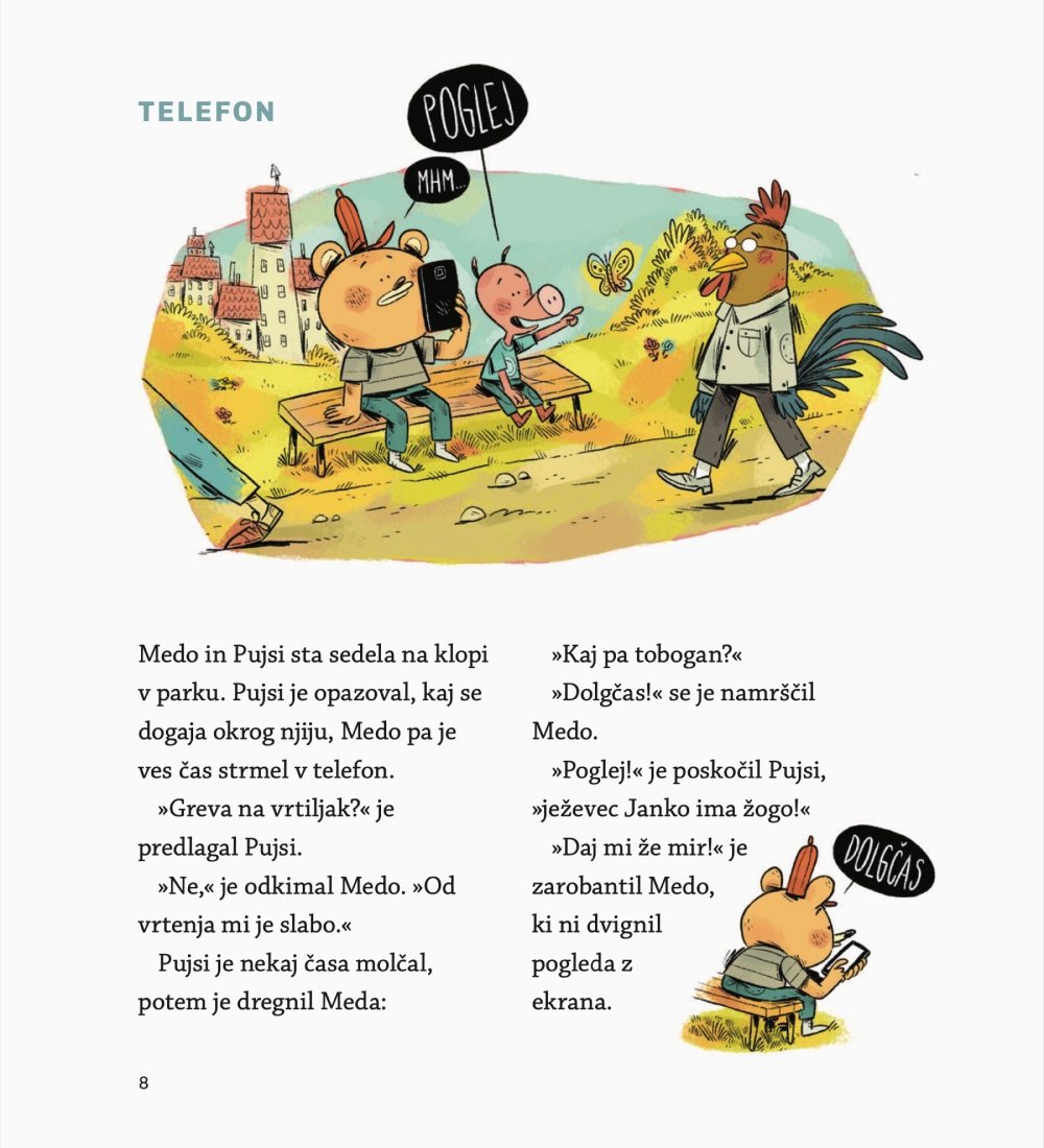 Zgodba Telefon, stran 1