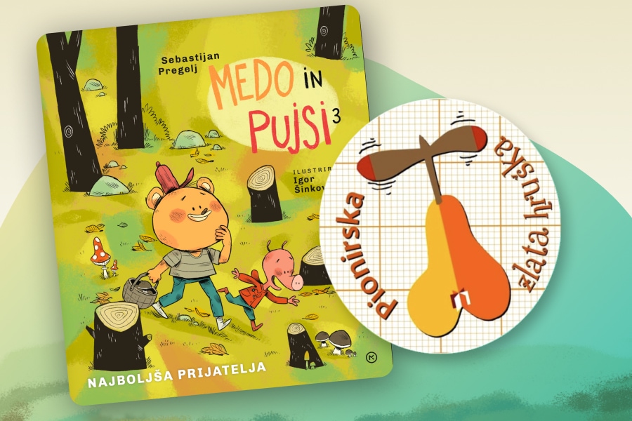 Tudi slikanica Medo in Pujsi 3: Najboljša prijatelja je prejela znak zlata hruška